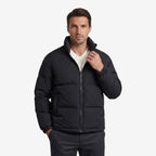 Jorvalore | Men's Winter Zip-Up Jacket Warm Stand Collar Streetwear