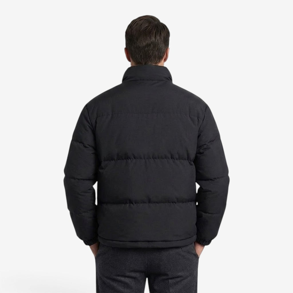 Jorvalore | Men's Winter Zip-Up Jacket Warm Stand Collar Streetwear