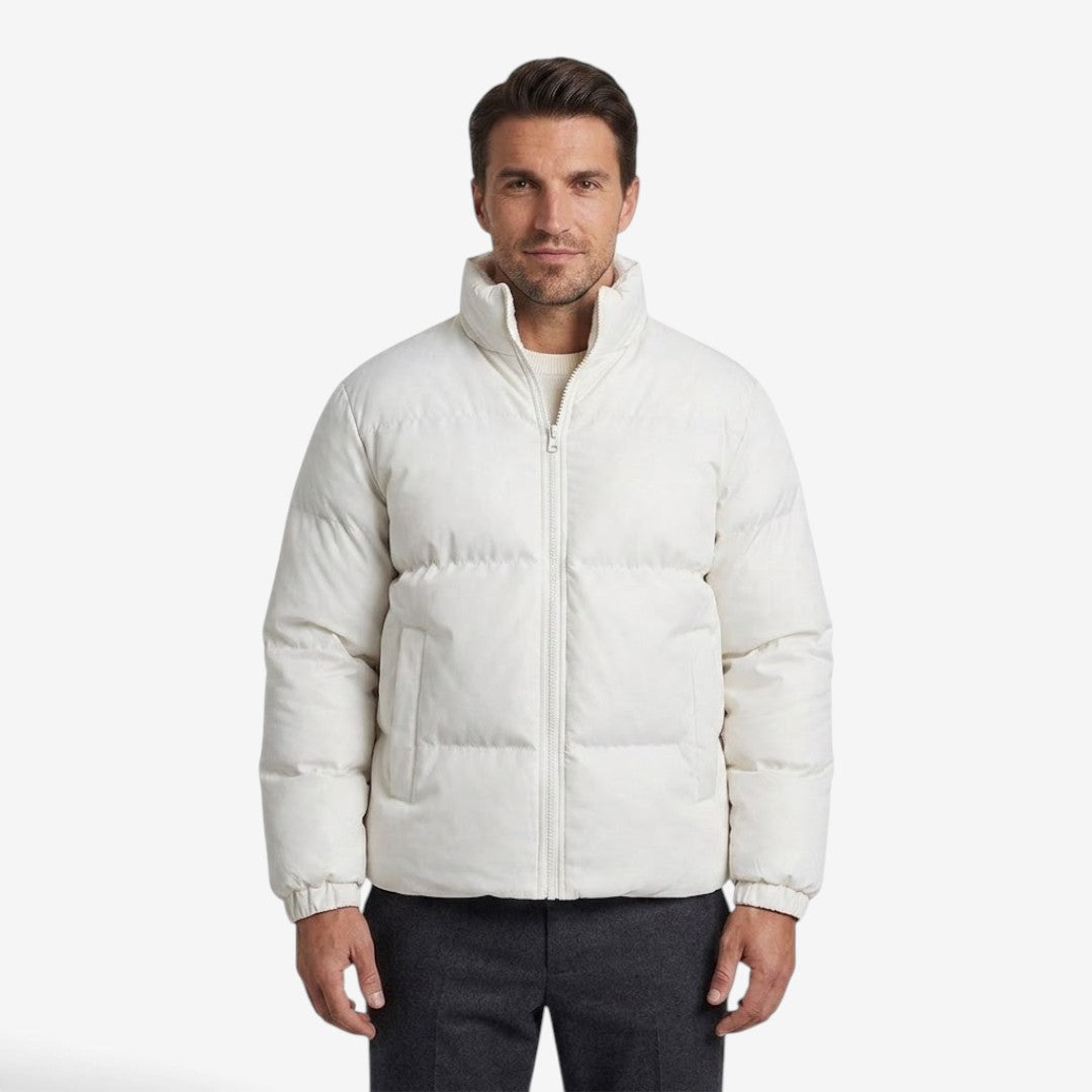 Jorvalore | Men's Winter Zip-Up Jacket Warm Stand Collar Streetwear