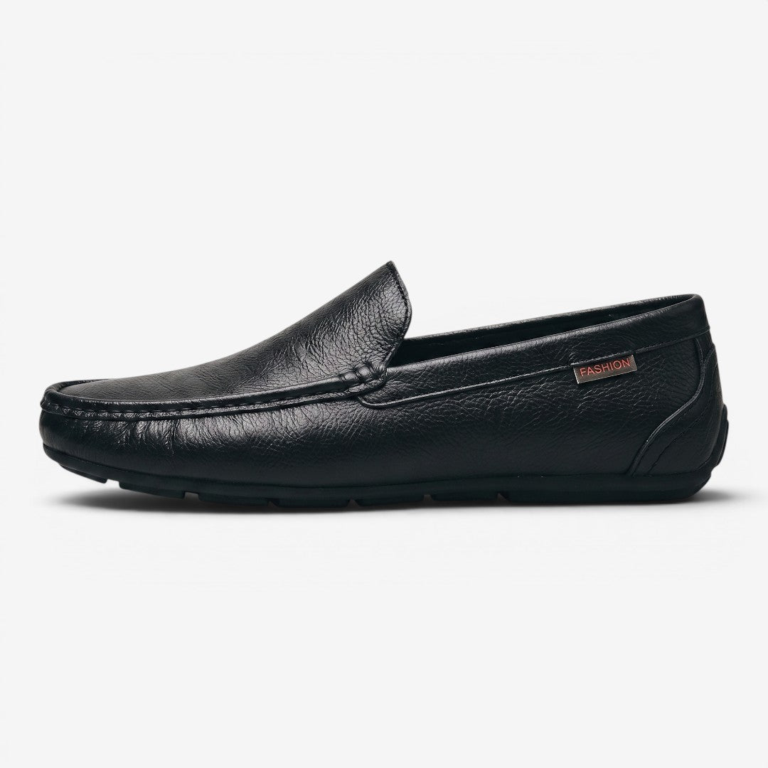 Jorvalore | Men's Breathable Leather Loafers for Casual Walking Comfort
