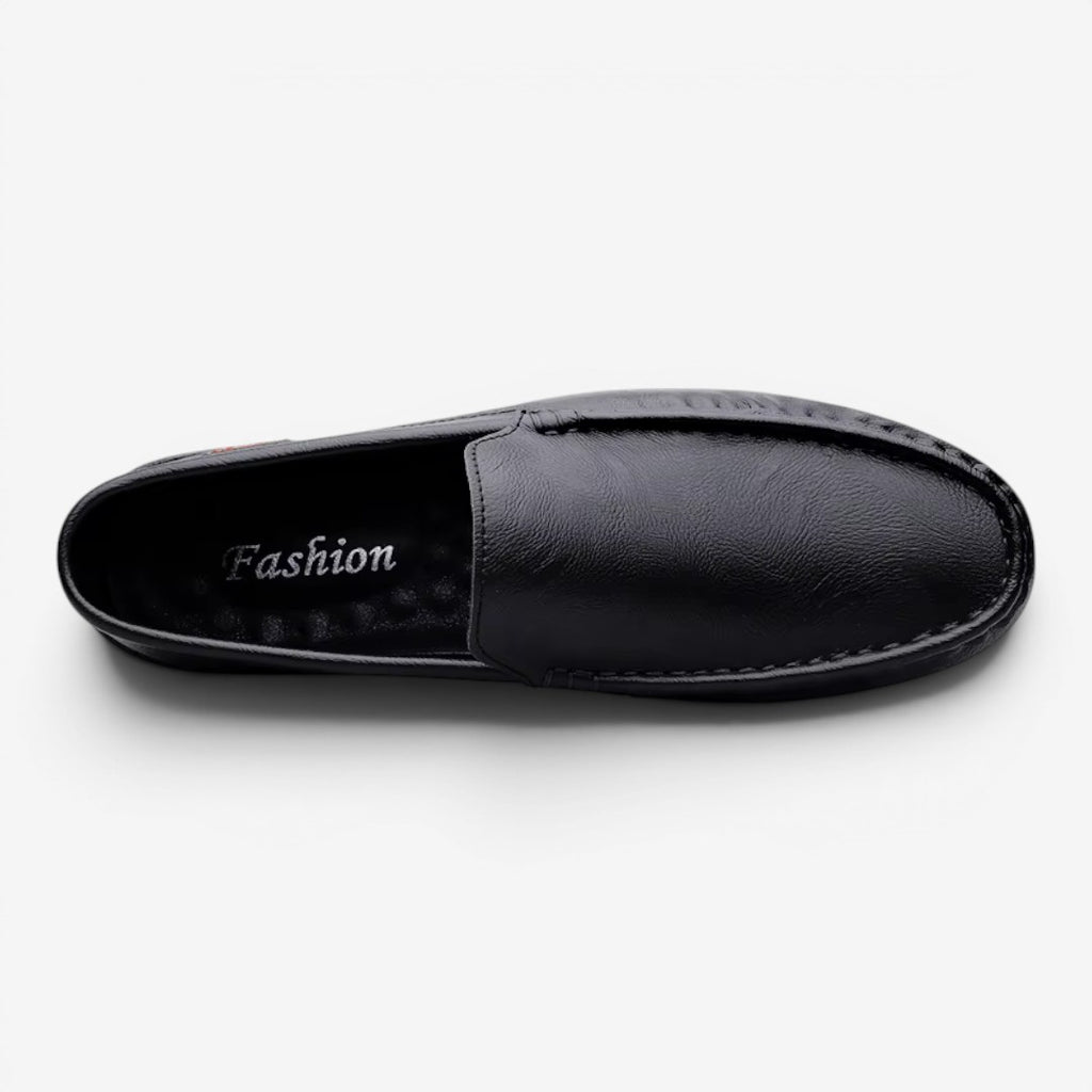Jorvalore | Men's Breathable Leather Loafers for Casual Walking Comfort