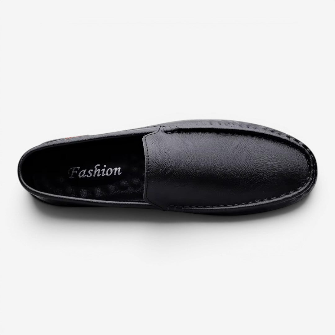 Jorvalore | Men's Breathable Leather Loafers for Casual Walking Comfort