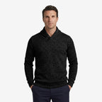 Jorvalore | Men's Breathable Mock Neck Sweatshirt with Button Collar