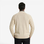 Jorvalore | Men's Cable Knit Button Cardigan for Autumn & Winter