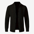 Jorvalore | Men's Cable Knit Button Cardigan for Autumn & Winter