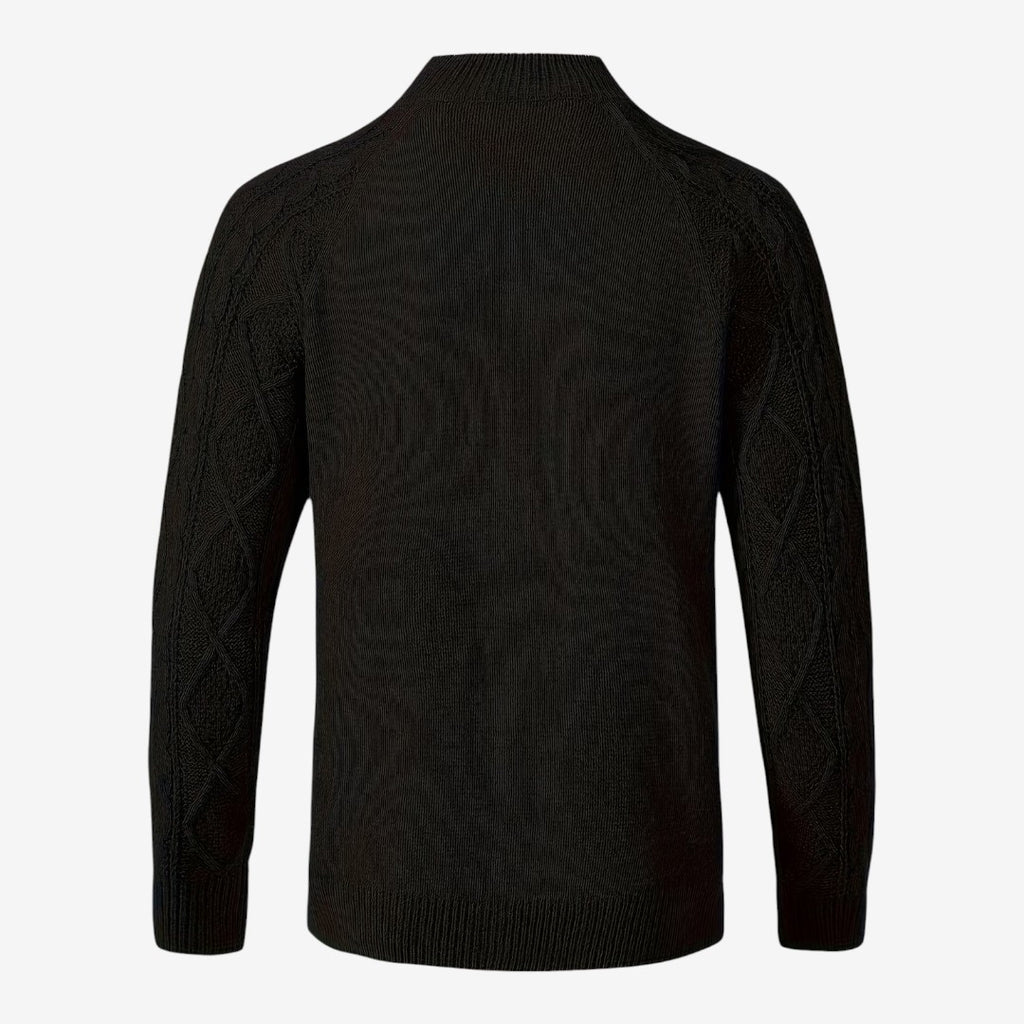 Jorvalore | Men's Cable Knit Button Cardigan for Autumn & Winter