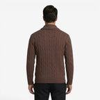 Jorvalore | Men's Cable Knit Button Cardigan for Autumn & Winter