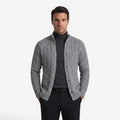 Jorvalore | Men's Cable Knit Button Cardigan for Autumn & Winter