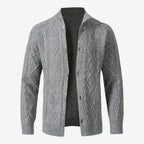 Jorvalore | Men's Cable Knit Button Cardigan for Autumn & Winter