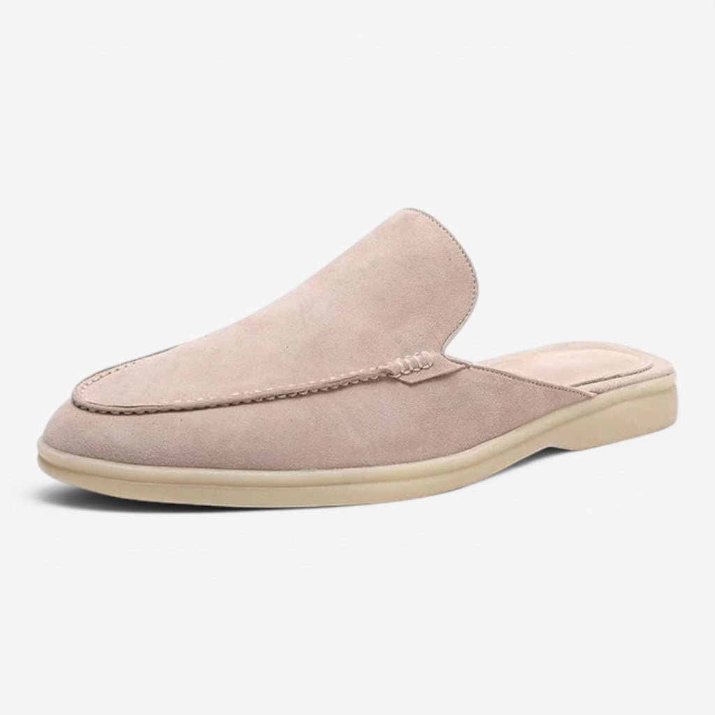 Jorvalore | Men's Casual Backless Loafers Suede Mule Shoes for Summer