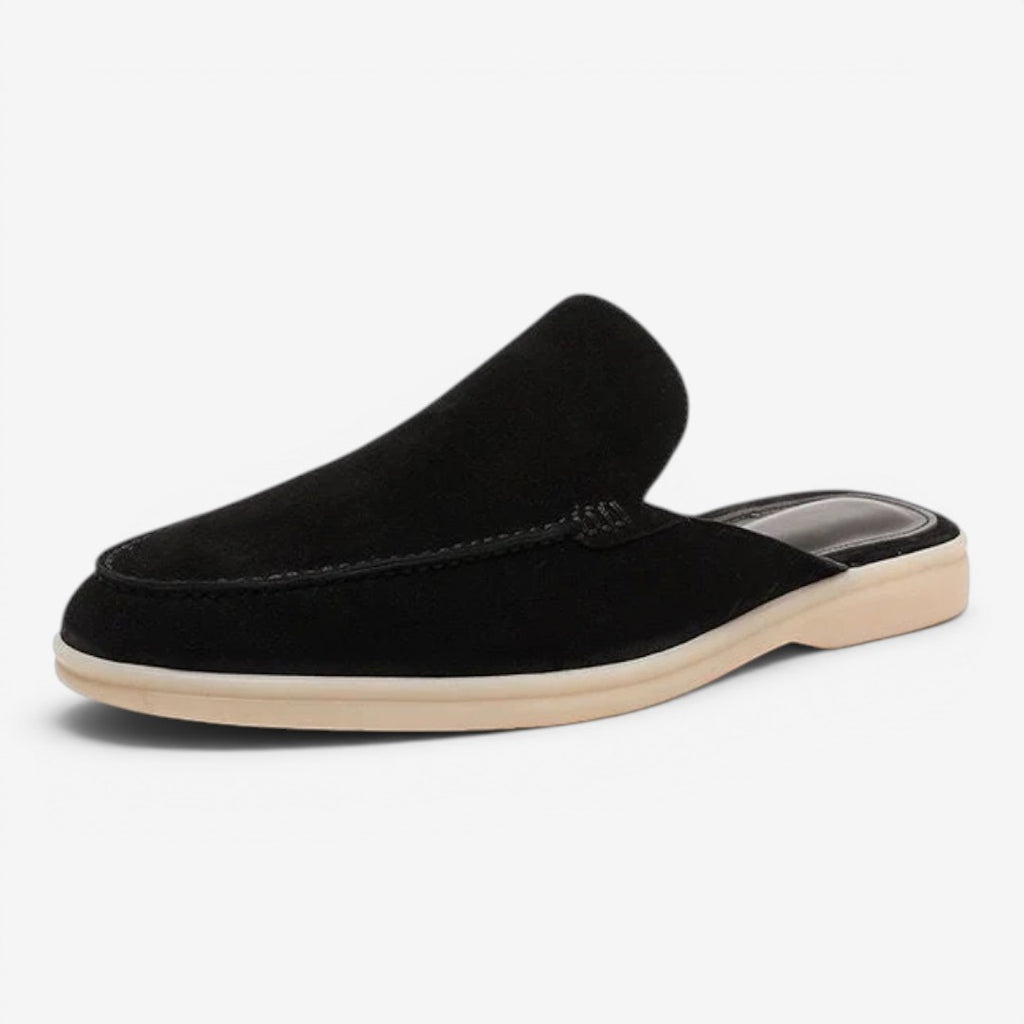 Jorvalore | Men's Casual Backless Loafers Suede Mule Shoes for Summer