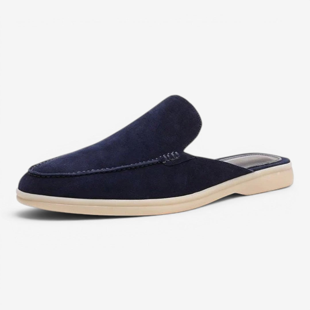 Jorvalore | Men's Casual Backless Loafers Suede Mule Shoes for Summer