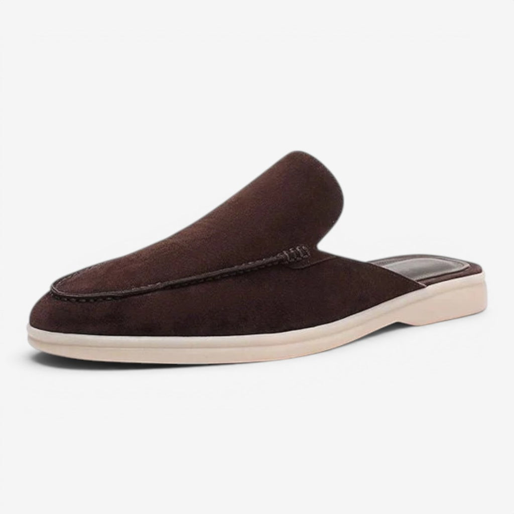 Jorvalore | Men's Casual Backless Loafers Suede Mule Shoes for Summer
