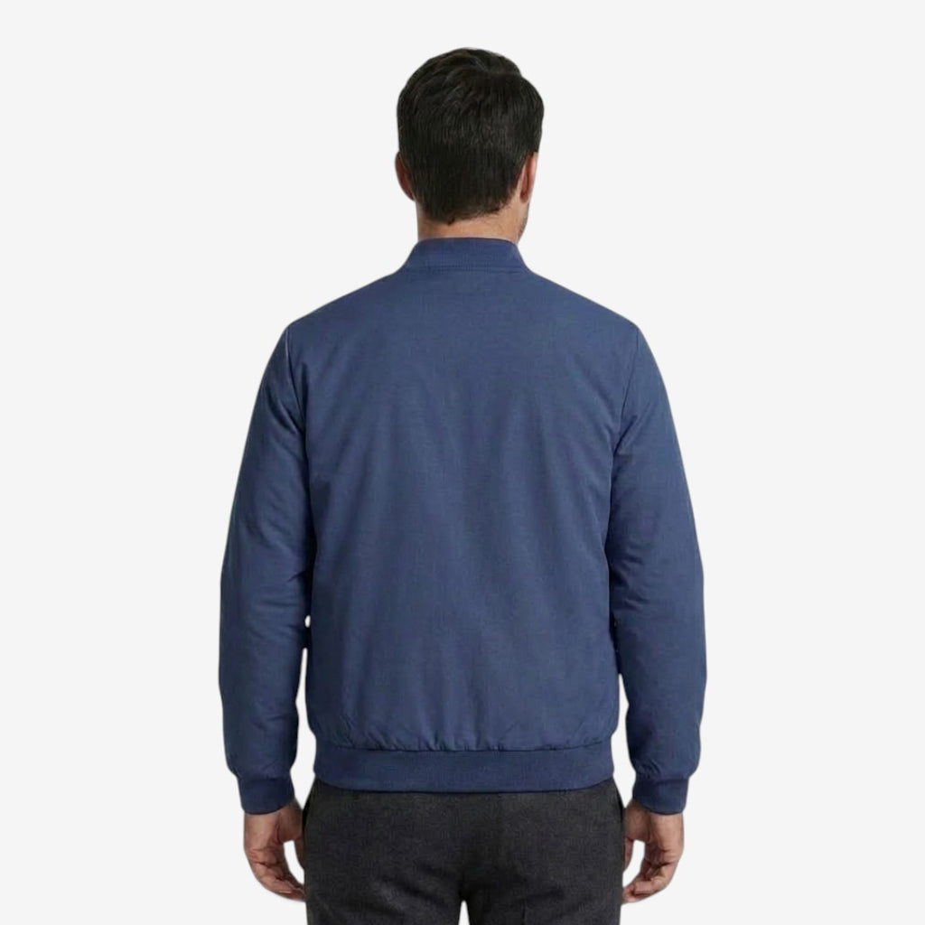 Jorvalore | Men’s Casual Bomber Jacket Baseball Collar Zip Up