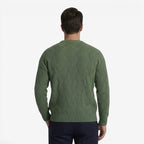 Jorvalore | Men's Casual Knit Crew Neck Jumper for Autumn and Winter
