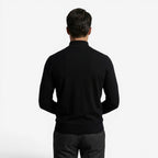 Jorvalore | Men's Casual Knit Quarter Zip Jumper with Warm Comfort