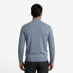 Jorvalore | Men's Casual Knit Quarter Zip Jumper with Warm Comfort