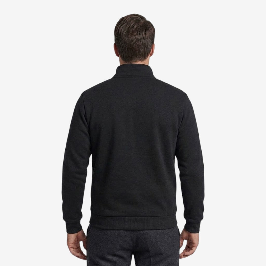 Jorvalore | Men's Casual Knit Zip Jacket Warm High-Neck Style