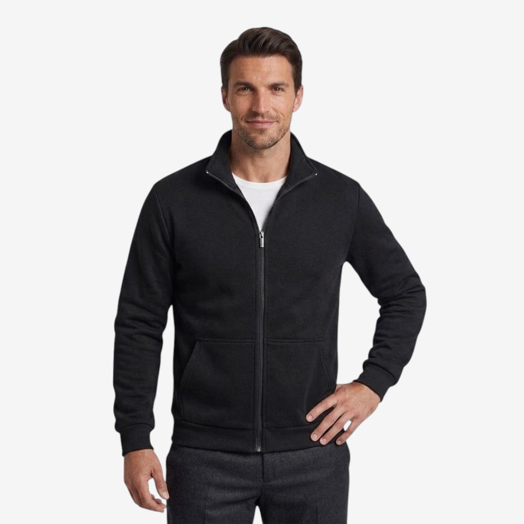 Jorvalore | Men's Casual Knit Zip Jacket Warm High-Neck Style