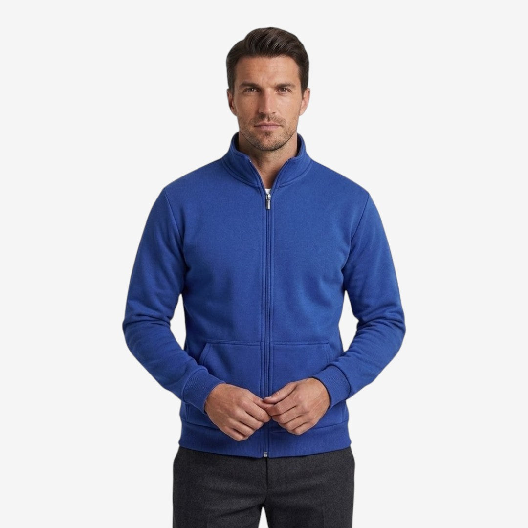 Jorvalore | Men's Casual Knit Zip Jacket Warm High-Neck Style
