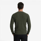 Jorvalore | Men's Casual Ribbed Henley Shirt for Autumn & Winter