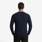 Jorvalore | Men's Casual Ribbed Henley Shirt for Autumn & Winter