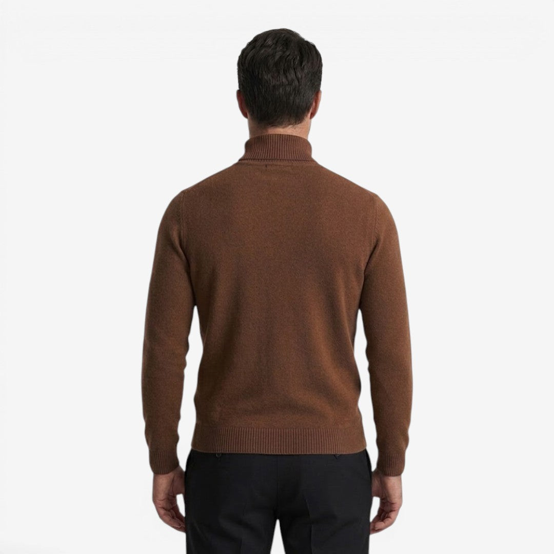 Jorvalore | Men's Casual Turtleneck Knit Sweater for Autumn & Winter