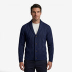 Jorvalore | Men's Classic Button Up Knit Cardigan Comfortable Winter Layer