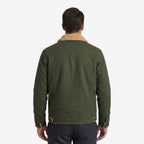 Jorvalore | Men's Classic Fleece Jacket Lapel Collar for Winter