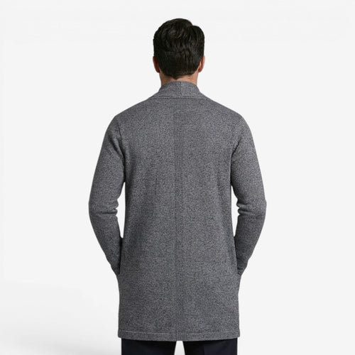 Jorvalore | Men's Classic Long Knit Cardigan Soft Warm Layering