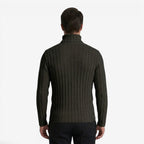 Jorvalore | Men's Classic Ribbed Turtleneck Jumper Plus Size