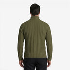Jorvalore | Men's Classic Ribbed Turtleneck Jumper Plus Size