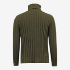Jorvalore | Men's Classic Ribbed Turtleneck Jumper Plus Size
