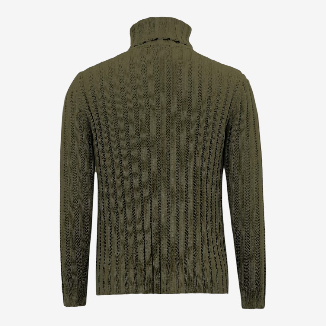 Jorvalore | Men's Classic Ribbed Turtleneck Jumper Plus Size
