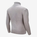 Jorvalore | Men's Classic Ribbed Turtleneck Jumper Plus Size