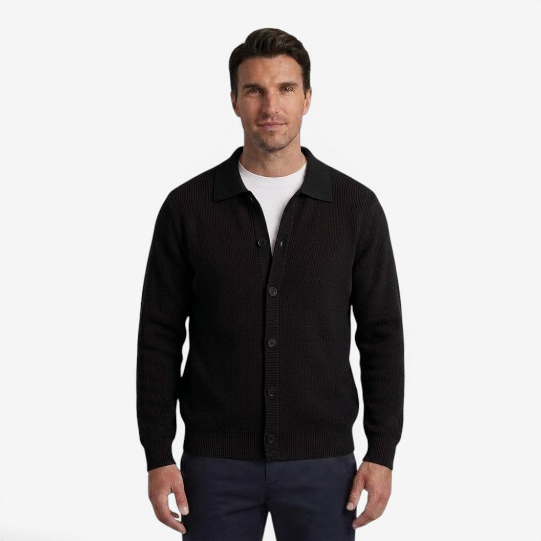 Jorvalore | Men's Classic Slim Fit Cardigan for Autumn and Winter