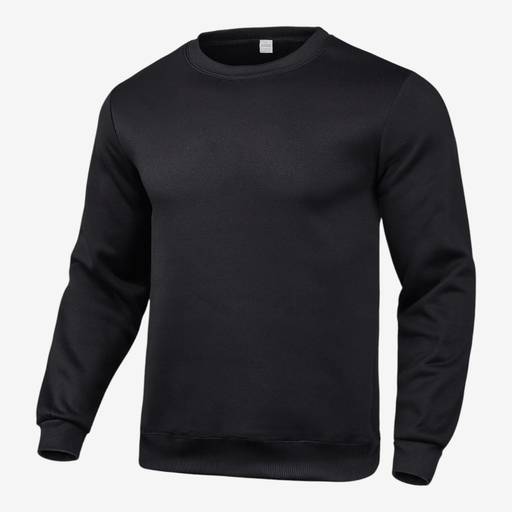 Jorvalore | Men's Comfortable Solid Colour Sweatshirt for Everyday Style