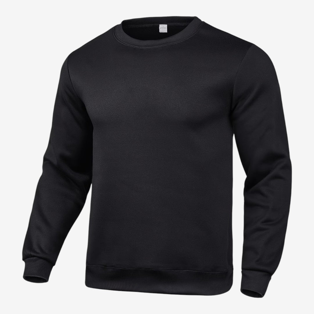 Jorvalore | Men's Comfortable Solid Colour Sweatshirt for Everyday Style