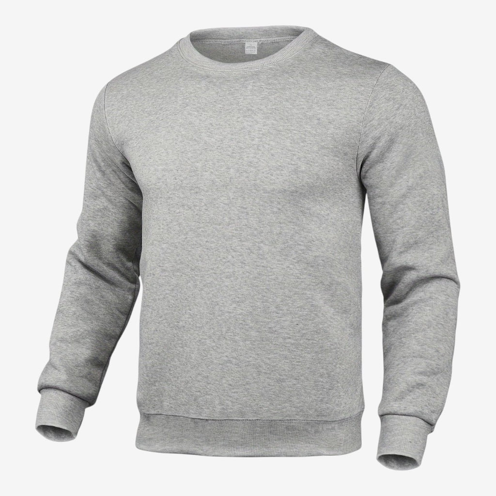 Jorvalore | Men's Comfortable Solid Colour Sweatshirt for Everyday Style