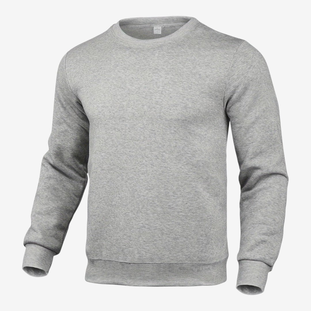 Jorvalore | Men's Comfortable Solid Color Sweatshirt for Everyday Style