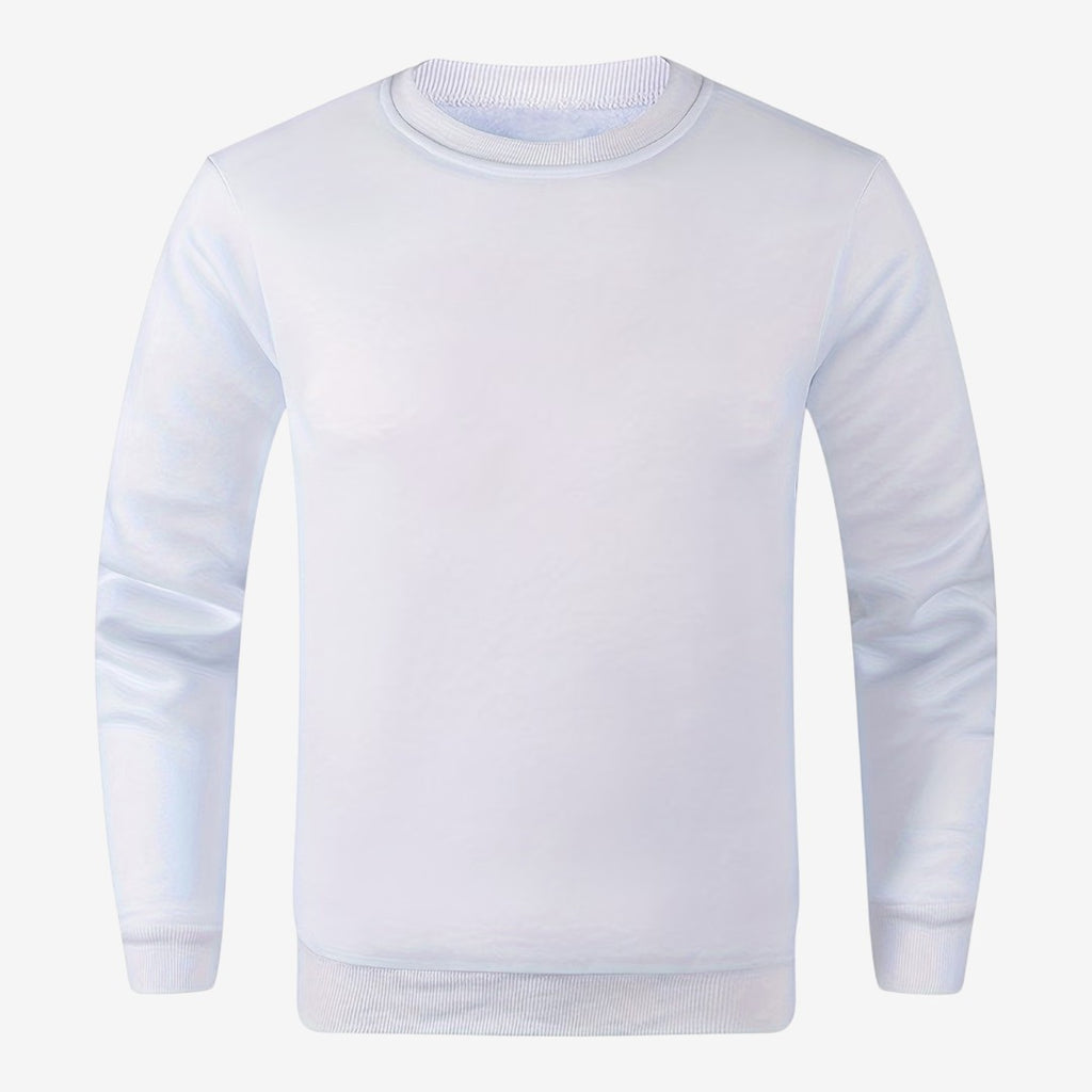 Jorvalore | Men's Comfortable Solid Colour Sweatshirt for Everyday Style