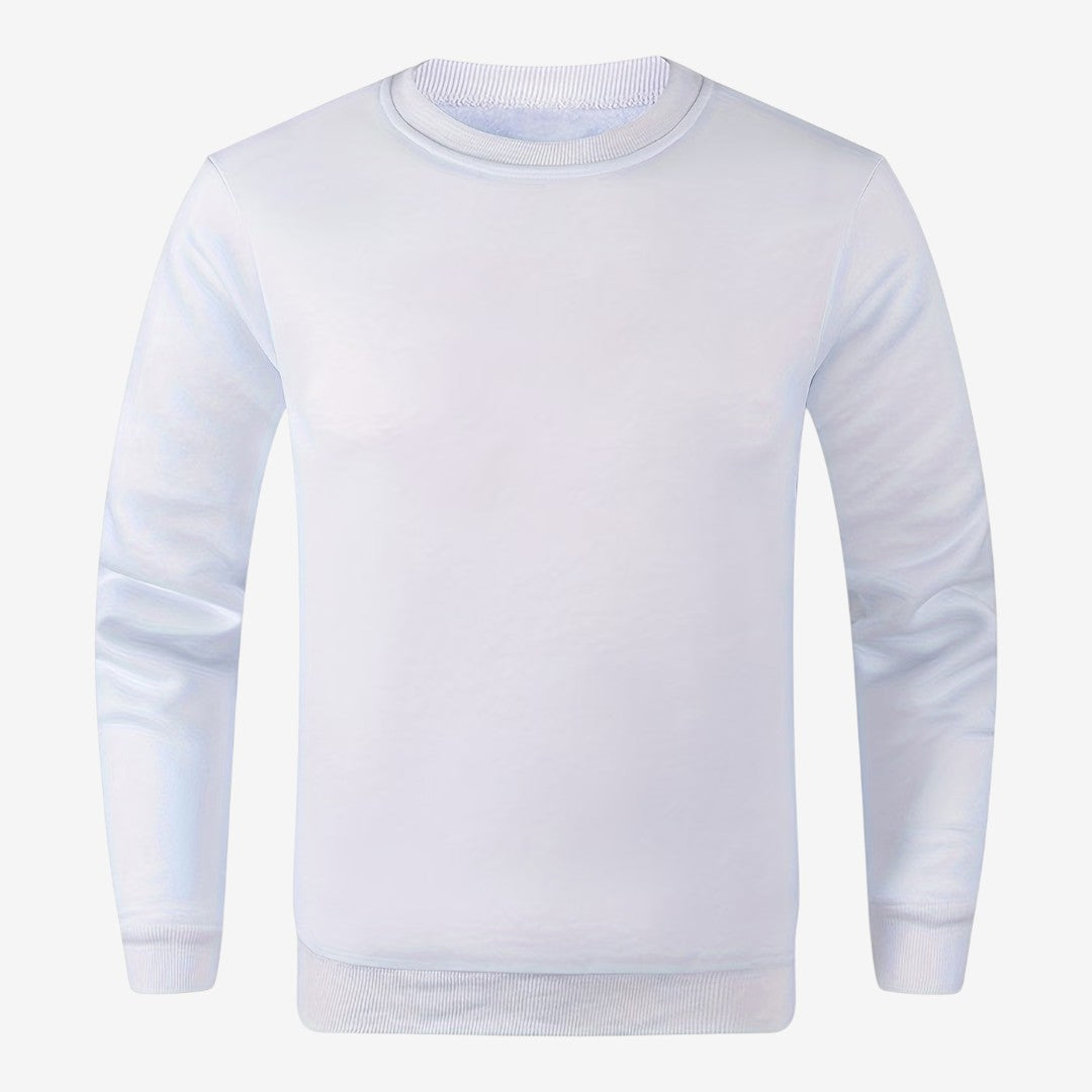 Jorvalore | Men's Comfortable Solid Colour Sweatshirt for Everyday Style