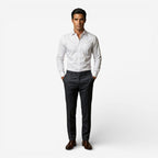 Jorvalore | Men’s Formal Shirt Long Sleeve Slim Fit Office Ready Style