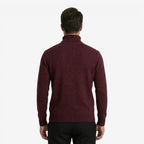 Jorvalore | Men's High Neck Textured Knit Jumper Soft Comfortable Fit