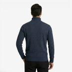Jorvalore | Men's High Neck Textured Knit Jumper Soft Comfortable Fit