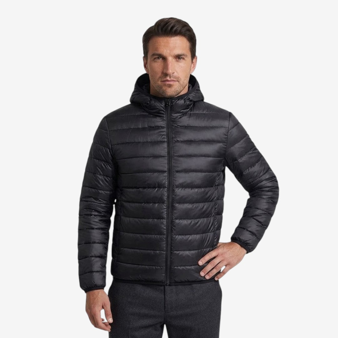 Jorvalore | Men’s Hooded Puffer Jacket Warm Casual Streetwear