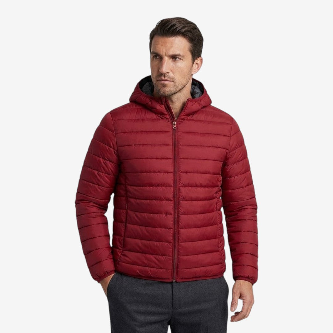 Jorvalore | Men’s Hooded Puffer Jacket Warm Casual Streetwear
