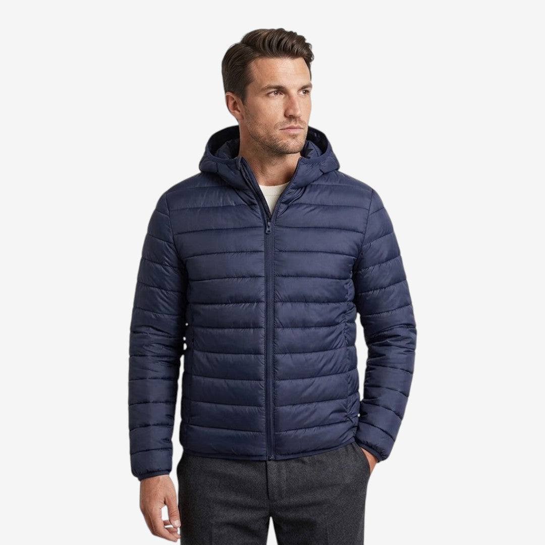 Jorvalore | Men’s Hooded Puffer Jacket Warm Casual Streetwear