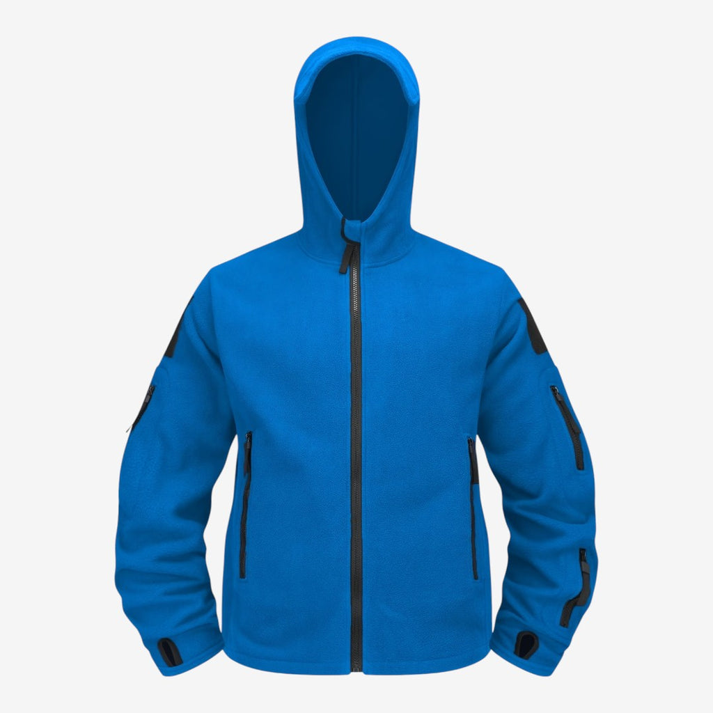 Jorvalore | Men’s Hooded Zip-Up Winter Jacket for Outdoor Wear