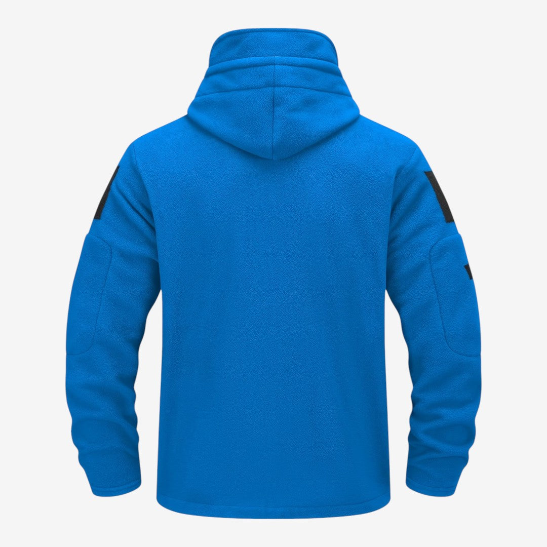 Jorvalore | Men’s Hooded Zip-Up Winter Jacket for Outdoor Wear